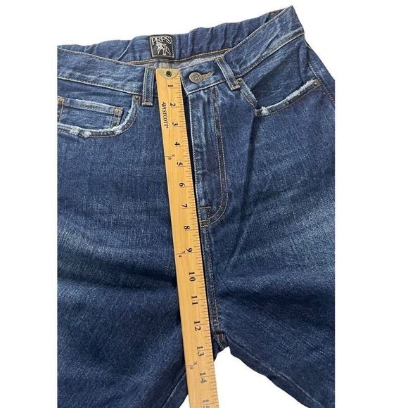 PRPS Women's Gaucho Cropped Wide Leg Jeans Dark Wash 100% Cotton Size 26 New - Picture 5 of 16